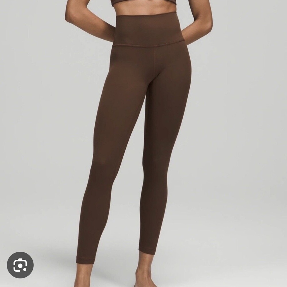 lululemon athletica High-Rise Brown Leggings
